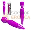 Masajeador vibrador microfono de velocidad regulable